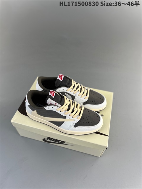 women air jordan 1 shoes H 2023-10-26-276